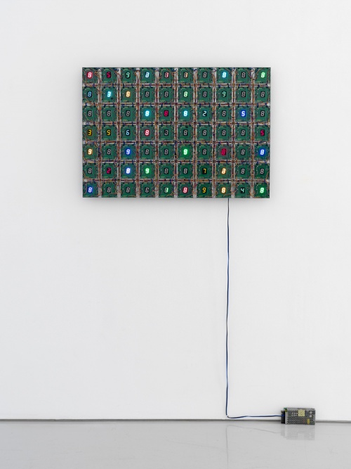 Life (rhizome) No.18, 2013 by Tatsuo Miyajima (Courtesy: Lisson Gallery)